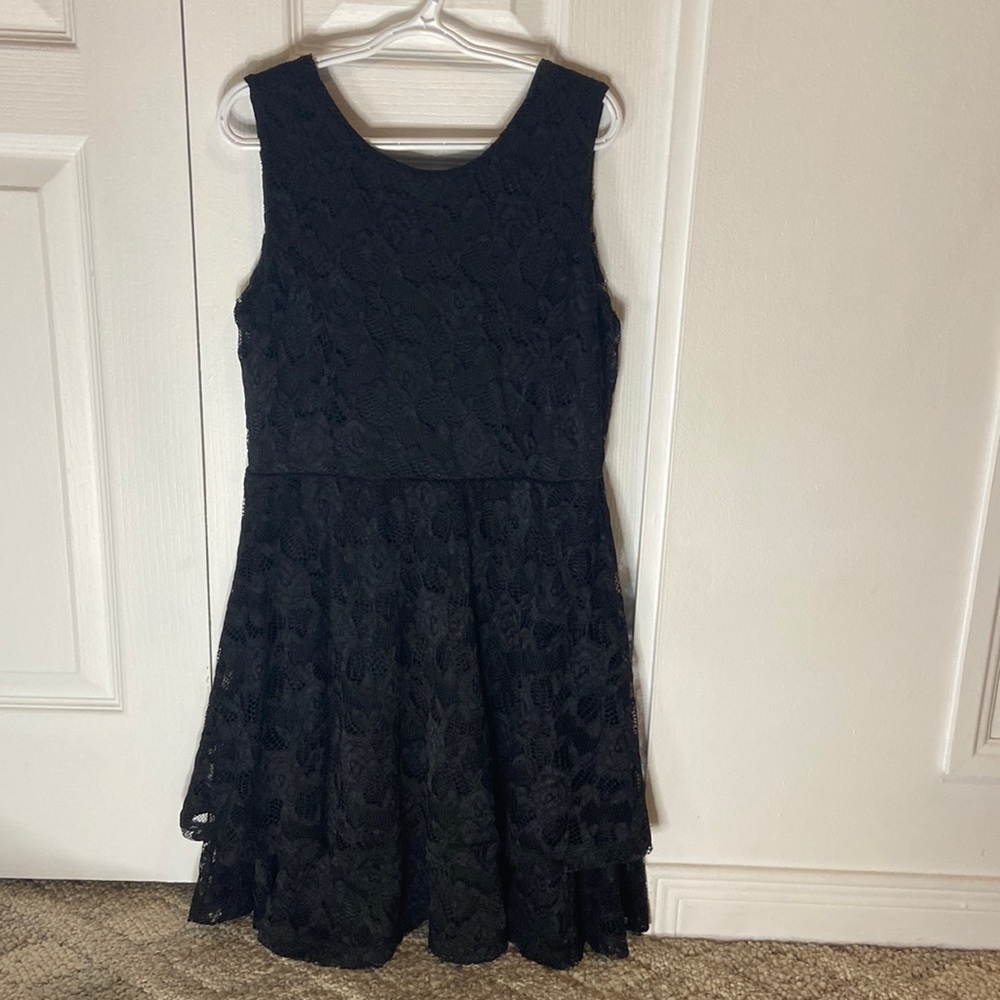 Black formal dress